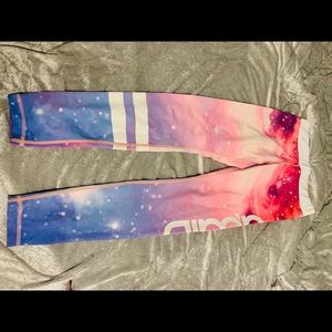 Galaxy booty lift leggings